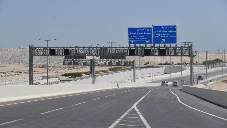 The inauguration of the new interchange connecting Al Khor Road and Al Ramth Road The inauguration of the new interchange connecting Al Khor Road and Al Ramth Road