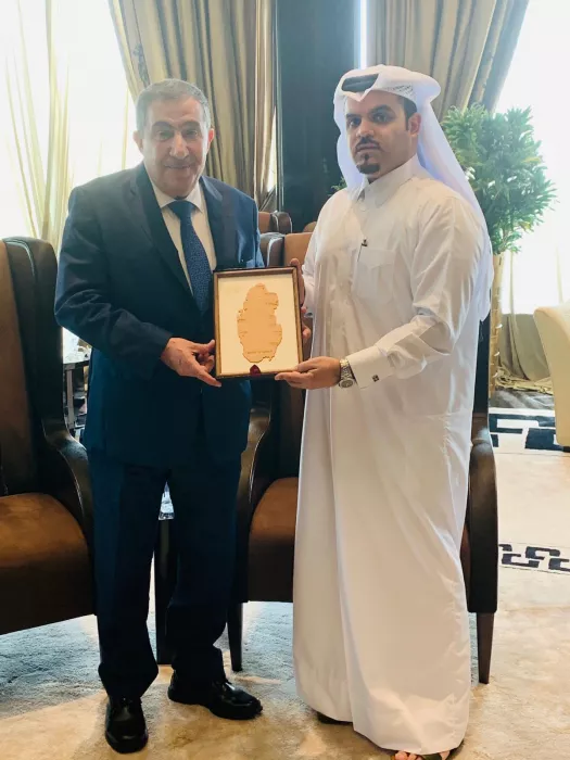 Delegates from the Jordanian Businessmen Association visits Qatari Diar's headquarters Delegates from the Jordanian Businessmen Association visits Qatari Diar's headquarters