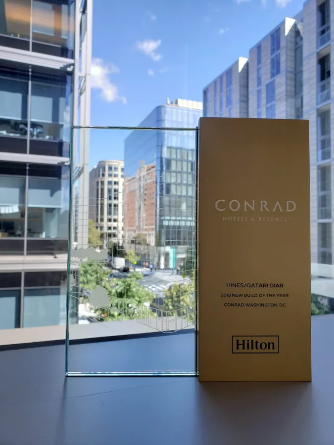 Hines and Qatari Diar Recognized with 2018 Hilton Legacy Award Hines and Qatari Diar Recognized with 2018 Hilton Legacy Award