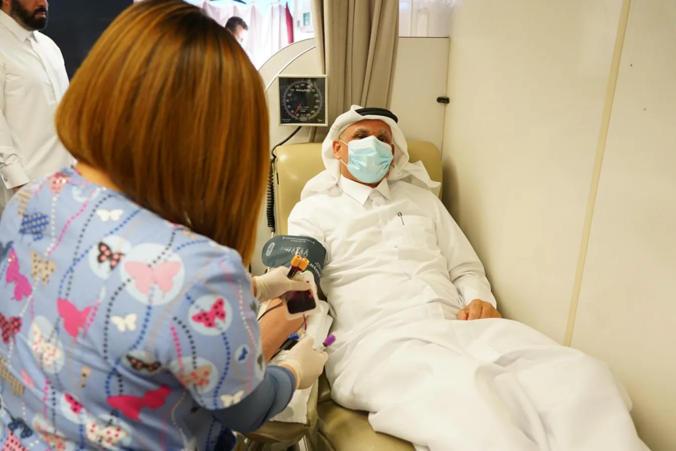 Qatari Diar hosts a blood donation drive Qatari Diar hosts a blood donation drive