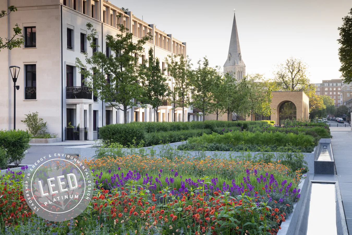 Qatari Diar's Chelsea Barracks in London is awarded LEED Platinum certification Qatari Diar's Chelsea Barracks in London is awarded LEED Platinum certification