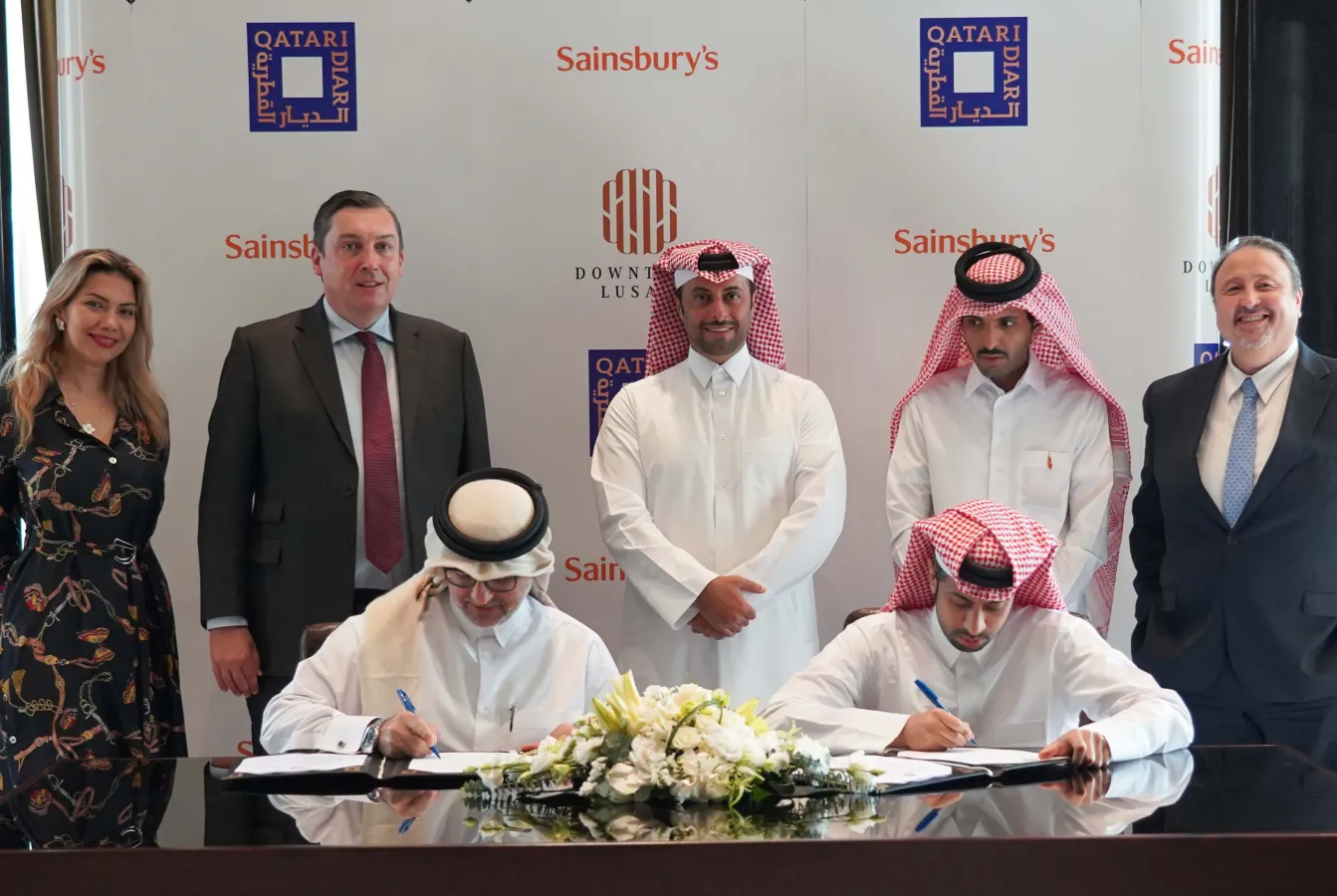 Qatari Diar signs an agreement to open the first branch of Sainsbury's in Lusail City Qatari Diar signs an agreement to open the first branch of Sainsbury's in Lusail City