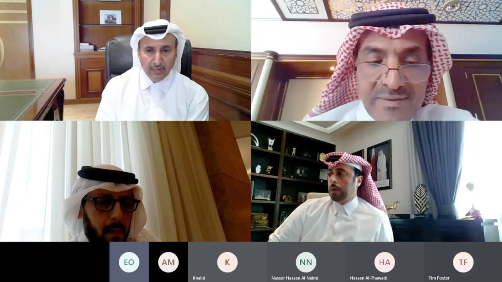 The new Board of Directors first meeting The new Board of Directors first meeting