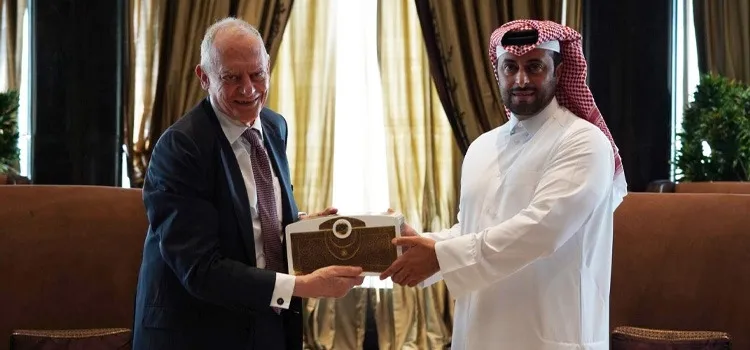 UK Minister for Investment visits Qatari Diar’s Headquarters UK Minister for Investment visits Qatari Diar’s Headquarters