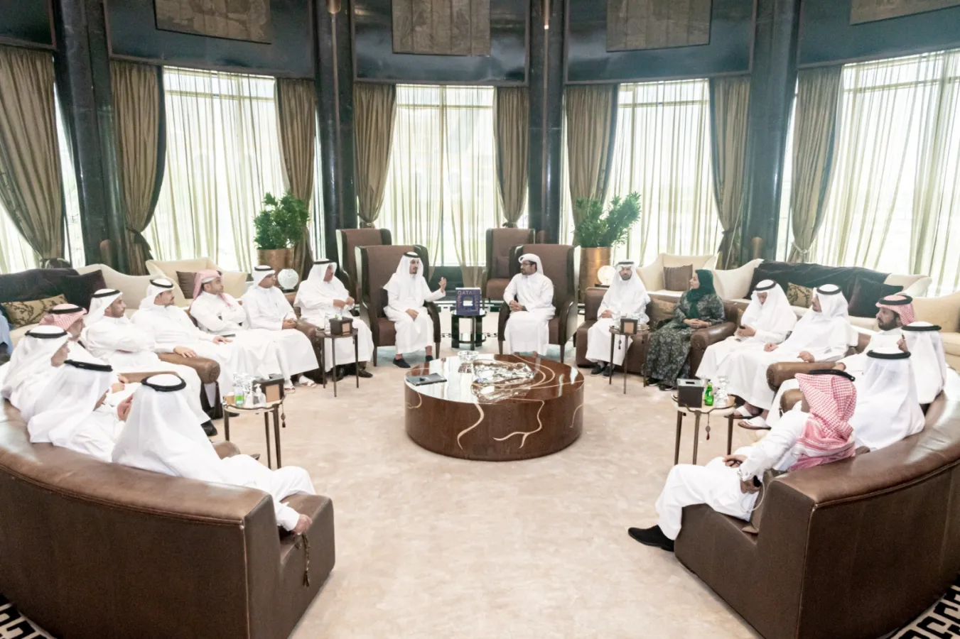 A delegation from The National Real Estate National Committee of the Federation of Saudi Chambers visits Qatari Diar headquarters A delegation from The National Real Estate National Committee of the Federation of Saudi Chambers visits Qatari Diar headquarters